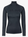 Johaug Rib Tech Half Zip Gråblå