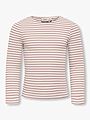 Kids Only Maude Stripe Long Sleeve O-Neck Top Junior Birch