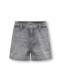 Kids Only Comet Wide Des Shorts Denim Medium Grey Denim