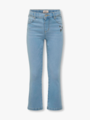 Kids Only Royal Flared Flower Jeans Light Blue Denim