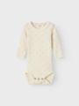 Lil- Atelier Gago Long Sleeve Slim Body Turtledove