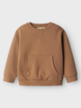 Lil- Atelier Jobo Long Sleeve Relaxed Sweat Bru Sepia Tint