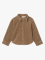 Lil- Atelier Obert Long Sleeve Cord Shirt Sepia Tint