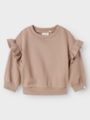 Lil- Atelier Ilondon Res Long Sleeve Relaxed Sweat Etherea