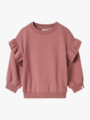 Lil- Atelier Ilondon Res Long Sleeve Relaxed Sweat Nostalgia Rose