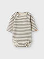 Lil- Atelier Tadeo Long Sleeve Body Turtledove Pewter