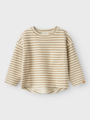 Lil- Atelier Tadeo Long Sleeve Relaxed Top Turtledove Petrified Oak