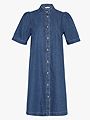 MSCH Copenhagen Shayla Shirt Dress Mid Blue Wash