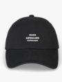 Mads Nørgaard Soft Twill Cash Cap Jet Black