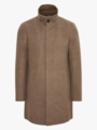 Matinique Harvey Wool Coat Walnut