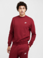 Nike Club Fleece Crew Team Red / White