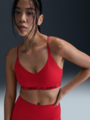 Nike Indy Dri-Fit Light-Support Padded Bra University Red