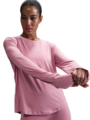 Nike One Classic Dri-Fit Long Sleeve Elemental Pink / Black