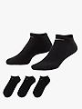 Nike Everyday Cushioned Training No-Show Socks 3pk Black / White