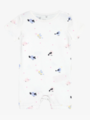 Name It Vandora Sunsuit Box Bright White Birds