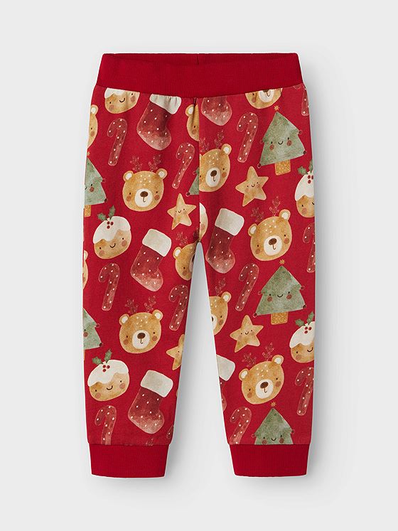 Name It Rahus Sweat Pant Brushed Jester Red