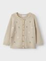 Name It Bilili Long Sleeve Knit Cardigan Summer Sand