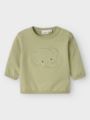 Name It Bidus Long Sleeve Sweat Unbrushed Tea