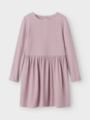 Name It Taytum Long Sleeve Dress Elderberry Single dyed