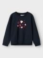 Name It Biliva Long Sleeve Sweat Brushed Dark Sapphire