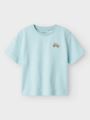 Name It Fredery Short Sleeve Top Aquatic