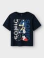 Name It Dow Sonic Short Sleeve Top Box Sky Navy Blazer