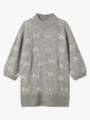 Name It Neify Oversize Knit Dress Grey Melange