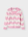 Name It Damilla Long Sleeve Knit Pink Frosting