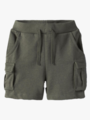 Name It Oli Sweat Shorts Dusty Olive