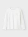 Name It Rekik Long Sleeve Top Box Bright White