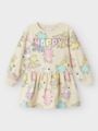 Name It Fira Peppa Sweat Dress Unbrushed Peyote Melange