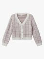 Name It Nulla Long Sleeve Knit Cardigan Nostalgia Rose