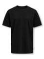 Only - Sons Jr Max Life Short Sleeve Stitch Tee Junior Black