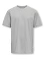 Only - Sons Jr Max Life Short Sleeve Stitch Tee Junior Ultimate Grey