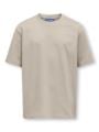 Only - Sons Jr Fred Life Relaxed Short Sleeve Tee Junior Silver Lining