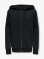 Only & Sons Jr Ceres Zip Hoodie Sweat Black