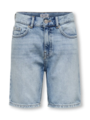 Only & Sons Jr Edge Tai Denim Shorts Light Blue Denim