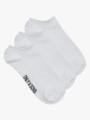 Only & Sons Finch Sneaker Sock 3-Pack White Black Logo