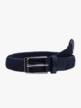 Only & Sons Linus Braided Solid Belt Dark Navy