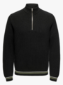 Only & Sons Lima Life Reg Knit Black