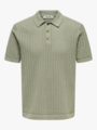 Only & Sons Moon Reg Short Sleeve Polo Knit Laurel Oak