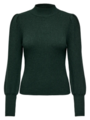 Only Katia Long Sleeve Highneck Pullover Knit June Bug