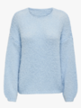 Only Nordic Life Long Sleeve O-Neck Knit Cashmere Blue