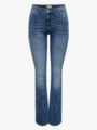 Only Blush Mid Flared Denim Medium Blue Denim