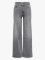 Only Madison Blush High Waist Wide Denim Light Grey Denim