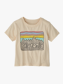 Patagonia Baby Fitz Roy Skies T-Shirt Undyed Natural