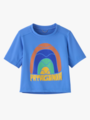 Patagonia Baby Cap Silkweight T-Shirt Rainbow Wave: Abundant Blue