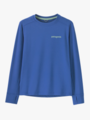 Patagonia Long Sleeve Cap Silkweight T-Shirt Eddy Blue