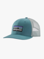 Patagonia Trucker Hat P-6 Logo Wetland Blue