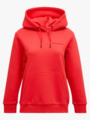 Peak Performance Original Small Logo Hood Brilliant Red